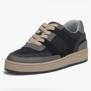 Lucky Brand Halinna Black & Gray Sneakers Women’s Size 7.5 (NWOT)